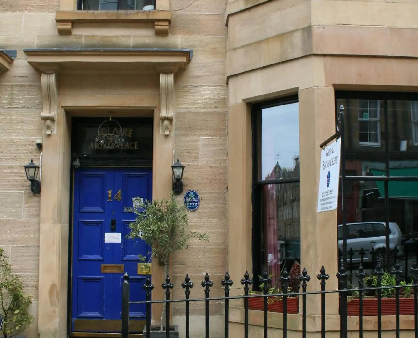 Argyle Backpackers location